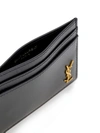 Saint Laurent Card Holder In Nero