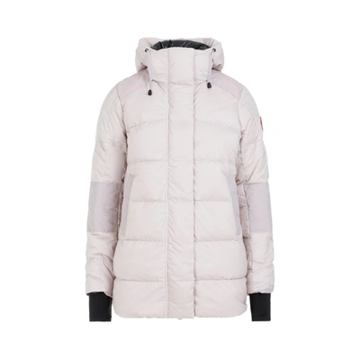 Auralee Canada Goose Alliston Jacket Wintercoat In Ivory White