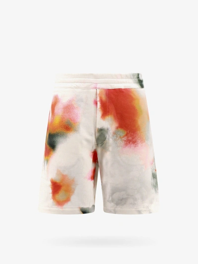 Alexander Mcqueen Bermuda Shorts In White