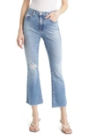 AG FARRAH HIGH WAIST CROP BOOTCUT JEANS