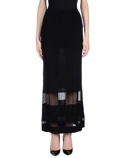 Intropia Long Skirts In Black
