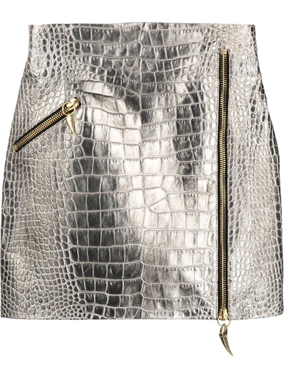 Roberto Cavalli Skirts In Silver