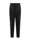 Totême Toteme Women Trouser With Double Pince In Black