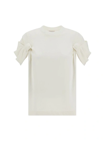 Alexander Mcqueen T-shirts In Optical White