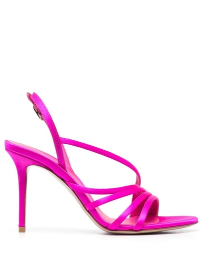 Le Silla 100mm Stiletto Heel Open Toe Sandals In Pink