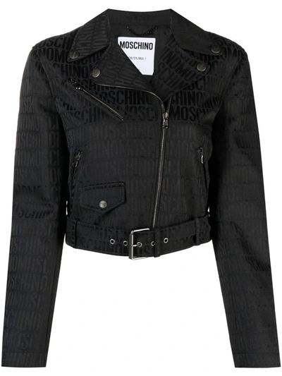 Moschino Jackets In Black