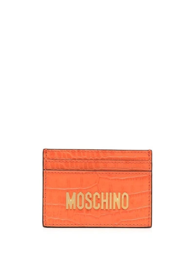 Moschino Wallets In Orange