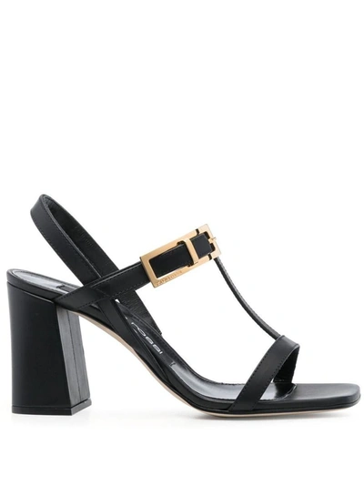 Sergio Rossi Sandals In Black