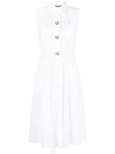 Moschino Dresses In White