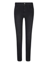 Liu •jo Mid-rise Bootcut Jeans In Black