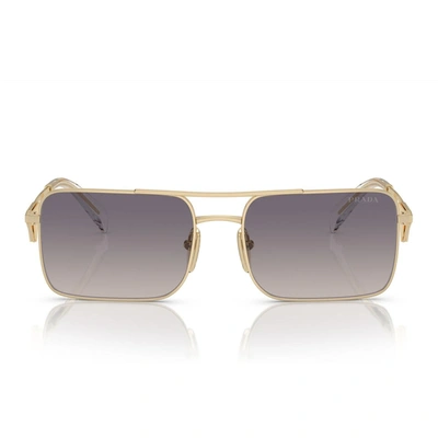 Prada Eyewear Sunglasses In Gold
