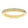 Vir Jewels 1/5 Cttw Diamond Wedding Band In 10k Yellow Gold In Yellow
