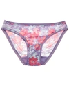 On Gossamer Mesh Hip Bikini In Sketchbook Floral