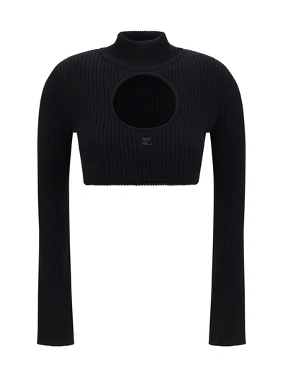 Tod's Courreges Sweaters Black
