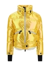 Moncler Yellow Polyester Biche Down Jacket