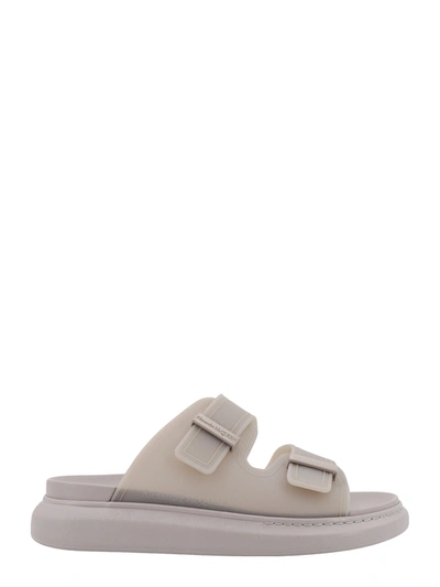 Alexander Mcqueen Sandal Shoes In Ash Grey/ash Grey