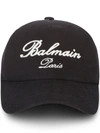 BALMAIN BALMAIN  SIGNATURE COTTON CAP ACCESSORIES
