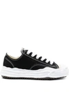 Miharayasuhiro Maison Mihara Yasuhiro Black Peterson Low Sneakers In Canvas In Black