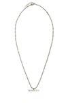 GIVENCHY GIVENCHY MAN SILVER METAL NECKLACE