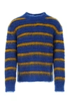 MARNI MARNI MAN EMBROIDERED MOHAIR BLEND SWEATER