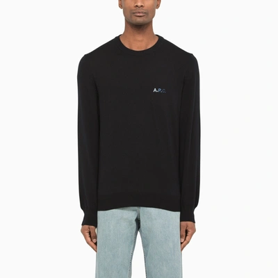 Apc Blue Sylvain Sweater