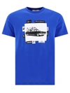 Apc T-shirt A.p.c. X Jw Anderson In Blue