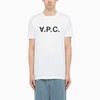 Apc A.p.c. Standard Grand Vpc Logo T-shirt In White