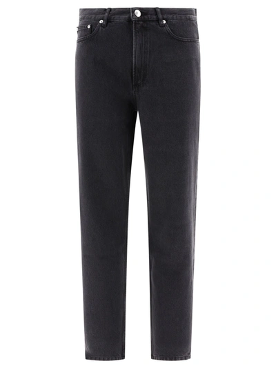 Apc 20cm Jean Martin Straight Denim Jeans In Blue