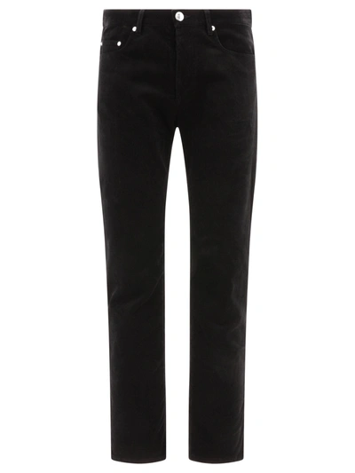 Apc A.p.c. "new" Trousers In Black