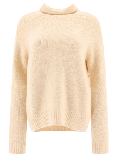 Apc Roxy Wool Pullover In Beige