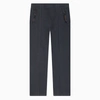 ACNE STUDIOS ACNE STUDIOS BLACK SWEATPANTS WITH LOGO