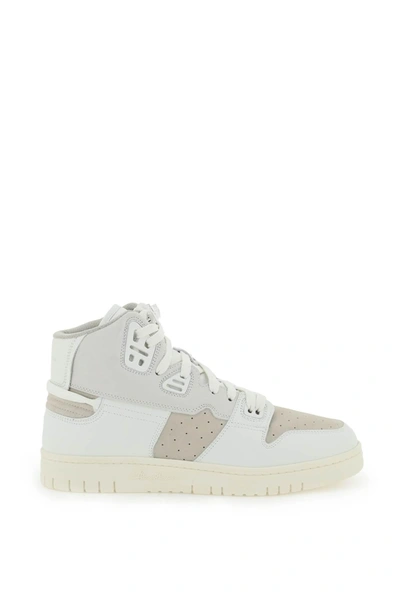 Acne Studios Leather High-top Trainers In White