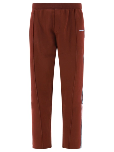 Adidas Originals Adidas By Wales Bonner Logo Detailed Panelled Pants In Mystery Brown