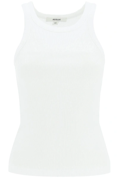Agolde Bailey Tank Top In White