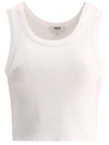 AGOLDE AGOLDE POPPY CROPPED TANK TOP