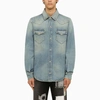 ALANUI ALANUI BLUE DENIM SHIRT