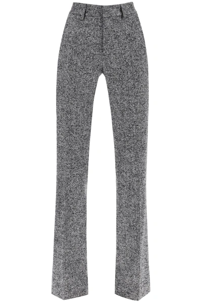 ALESSANDRA RICH ALESSANDRA RICH PANTS WITH HERRINGBONE MOTIF