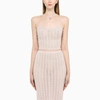 Alessandra Rich Knitted Halter Neck Top