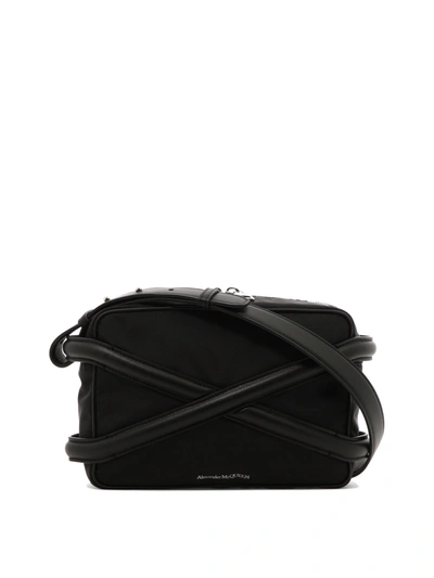 Alexander Mcqueen Alexander Mc Queen Harness Camera Crossbody Bag In Black