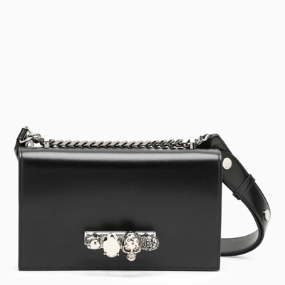 Alexander Mcqueen Alexander Mc Queen Jewelled Satchel Shoulder Bag Black