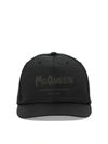 Alexander Mcqueen Alexander Mc Queen Mc Queen Graffiti Cap In Black