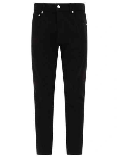 Alexander Mcqueen Jeans-52 Nd  Male In Black