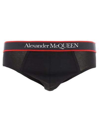 Alexander Mcqueen Alexander Mc Queen Selvedge Slip In Black