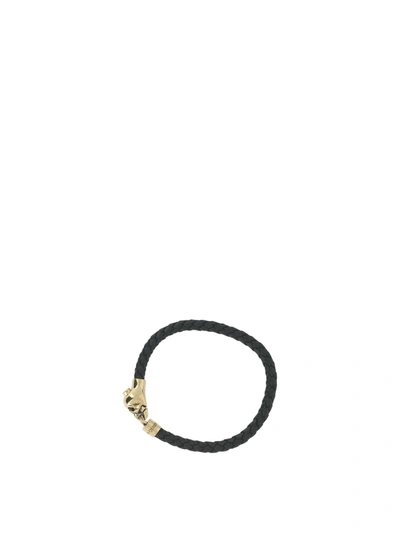 Alexander Mcqueen Alexander Mc Queen Skull Bracelet In Black