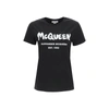 ALEXANDER MCQUEEN ALEXANDER MCQUEEN COTTON LOGO T SHIRT