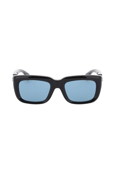 Alexander Mcqueen Floating Skull Sunglasses In Black