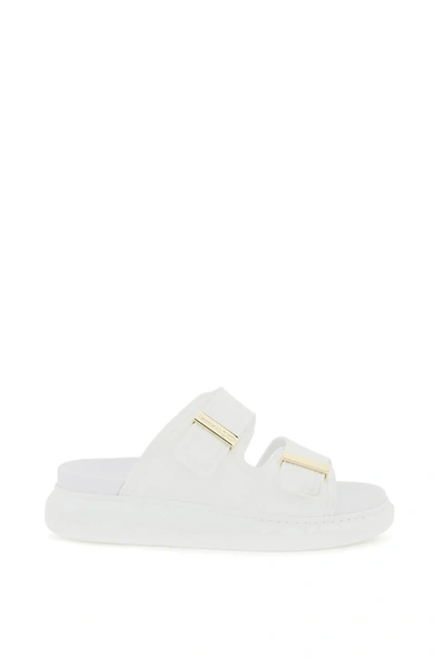 Alexander Mcqueen Hybrid Slides Women In White