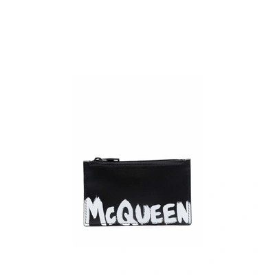 ALEXANDER MCQUEEN ALEXANDER MCQUEEN LOGO LEATHER WALLET