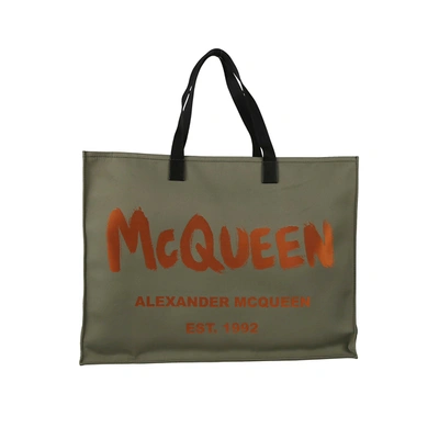 ALEXANDER MCQUEEN ALEXANDER MCQUEEN LOGO TOTE BAG