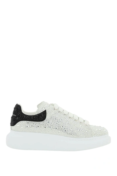 Alexander Mcqueen Oversized Sneakers With Crystals In Mixed Colours